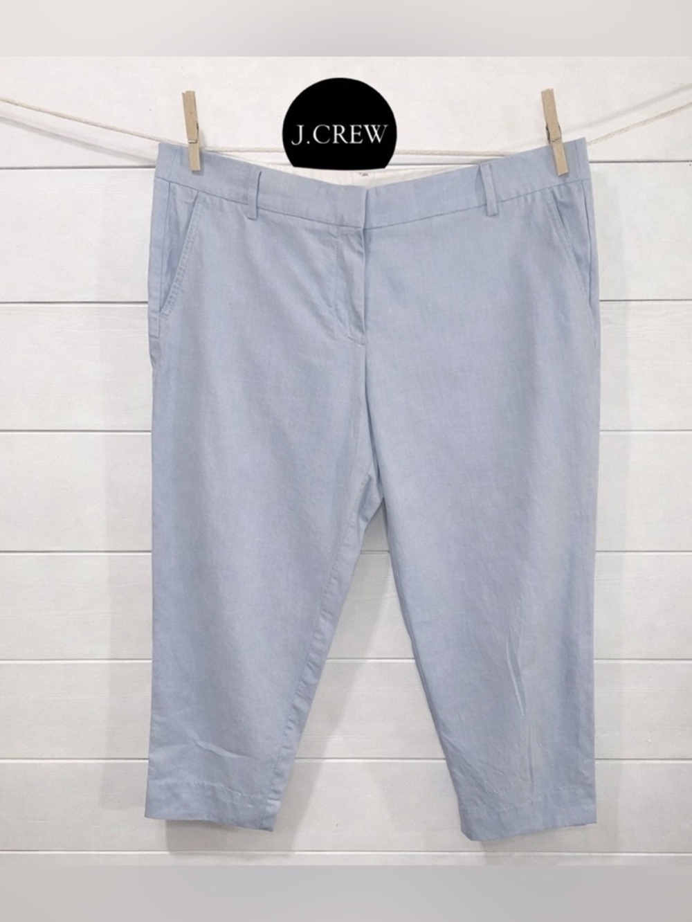 J.CREW – 14– Light Blue Cropped Pants